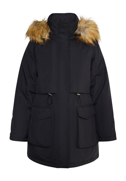 Usha Vinterparka  beige / sort