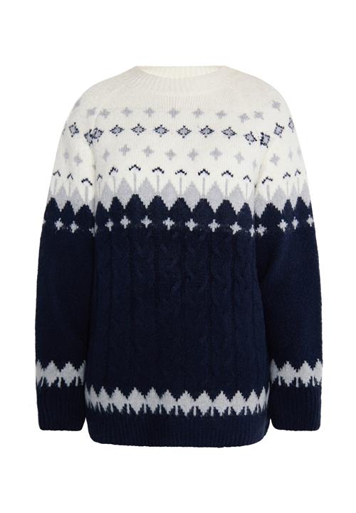 usha BLUE LABEL Pullover  beige / navy
