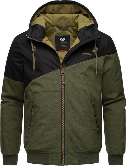 Ragwear Vinterjakke 'Wings'  oliven / sort