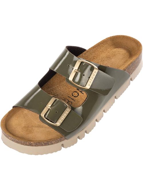 Palado Pantoletter 'Korfu PL'  mørkegrøn