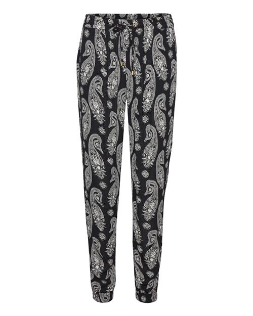 Kaffe Bukser 'Pais'  sort / hvid