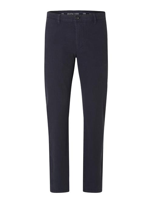 SELECTED Lærredsbukser 'MILES'  navy