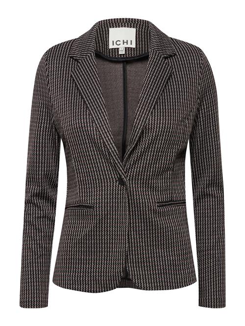 ICHI Blazer 'KATE'  brun / sort / hvid
