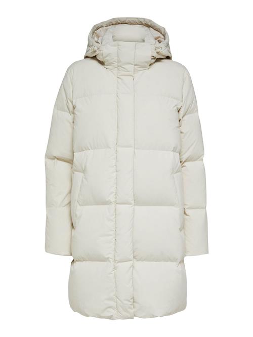 SELECTED Vinterfrakke  beige / ecru / lysebeige
