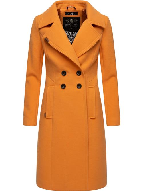 NAVAHOO Overgangsfrakke 'Wooly'  orange