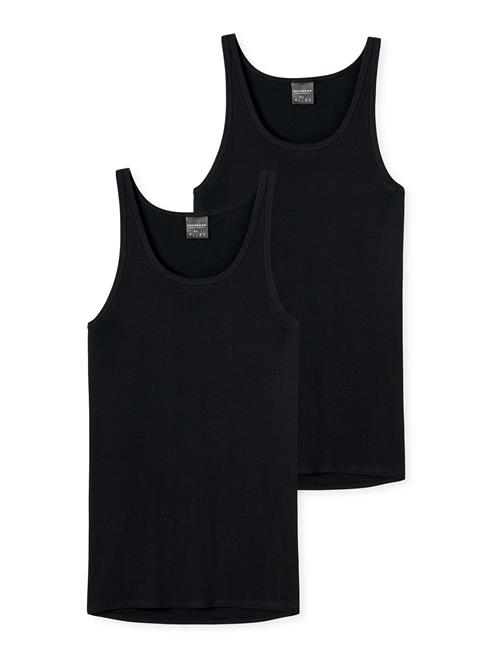 SCHIESSER Undertrøje  sort