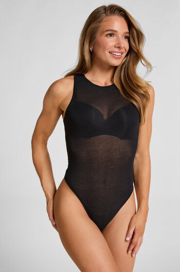 Hunkemöller Racer Back Jersey Body sort