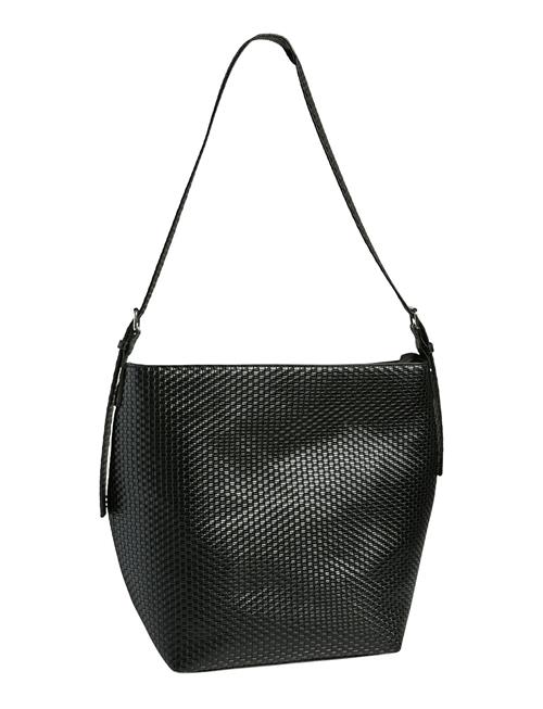 Pcmillane Braided Shopper Pp Pieces Black