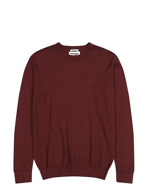 Knit Sweater Wrangler Burgundy