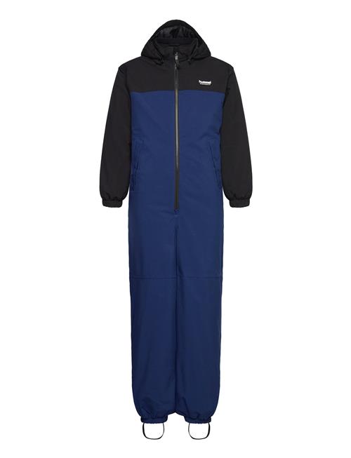Hmljr Block Snowsuit Wp Hummel Blue