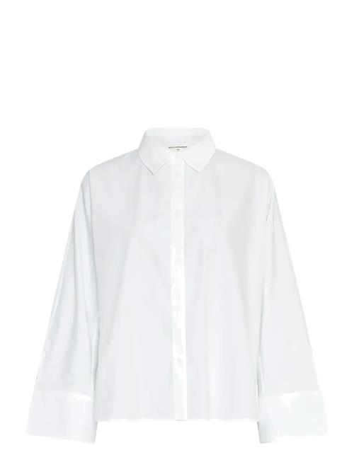 Mschnatalia Zenika Boxy Shirt MSCH Copenhagen White