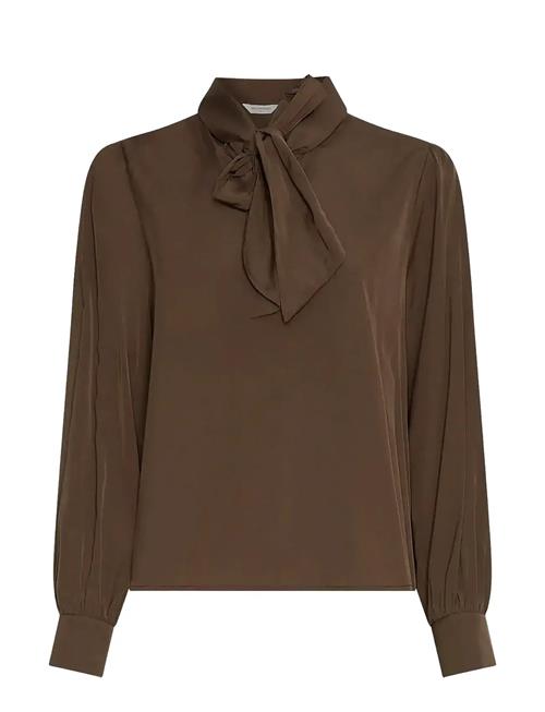 Mschjuliana Tie Top MSCH Copenhagen Brown