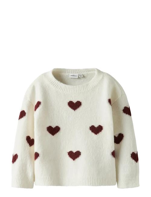 Nmfona Ls Knit Name It White