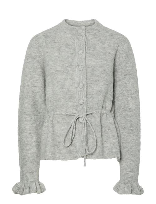 Yasthellis Ls Knit Cardigan S. YAS Grey