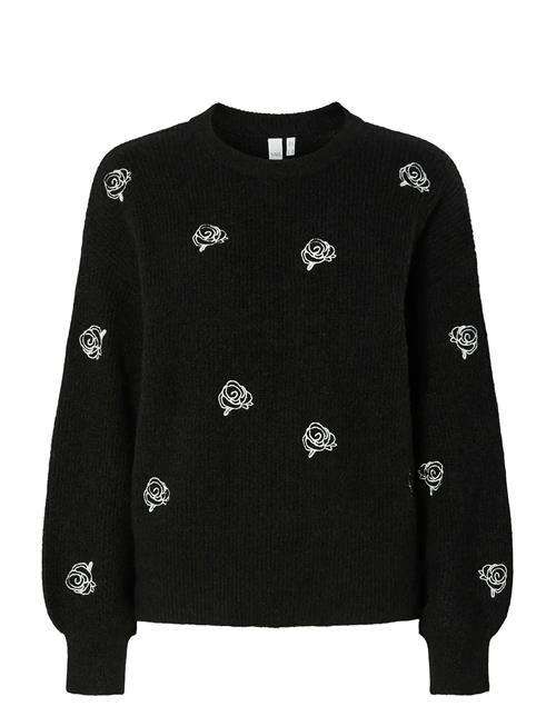Yasfleur Ls Knit Pullover S. Noos YAS Black