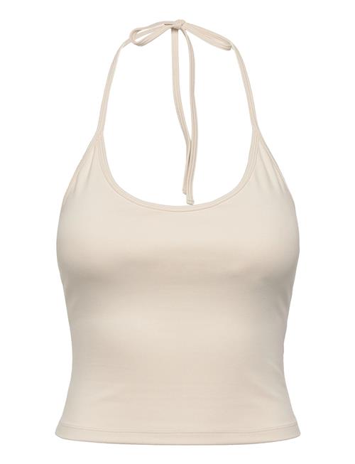 Butter Soft Halterneck Top Drop Of Mindfulness Cream