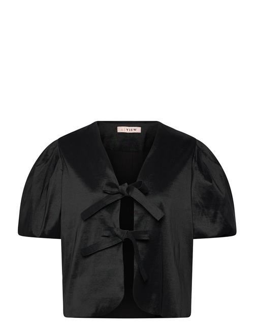 Christa Bow Jacket A-View Black