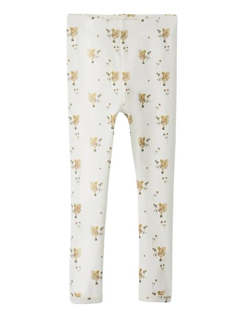 Nmflayo Sin Slim Leggings Lil Lil'Atelier Cream