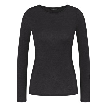Triumph Beauty Layers Wool Long Sleeve Top Sort uld Large Dame