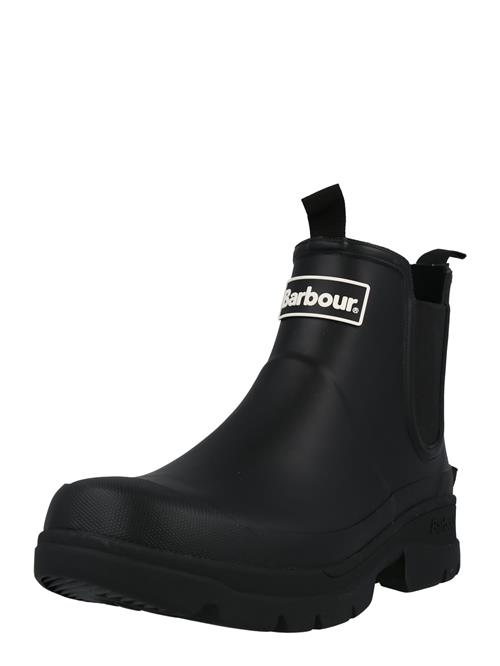 Barbour Chelsea Boots 'Nimbus'  sort / hvid