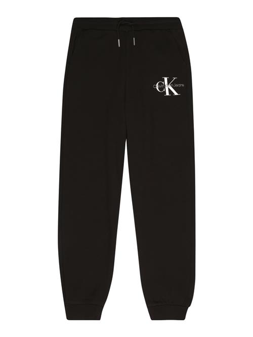 Calvin Klein Jeans Bukser  grå / sort / hvid