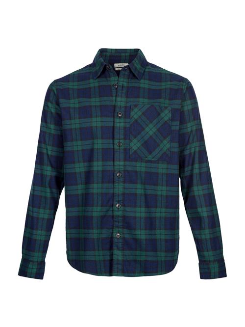 Shiwi Skjorte 'Luke'  blå / grøn / sort