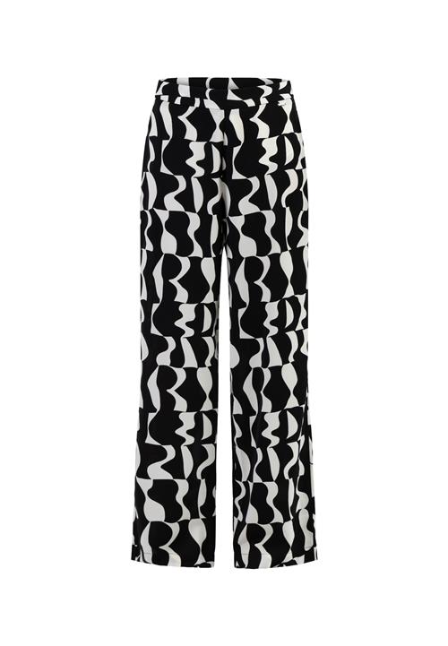 DreiMaster Klassik Bukser  sort / hvid