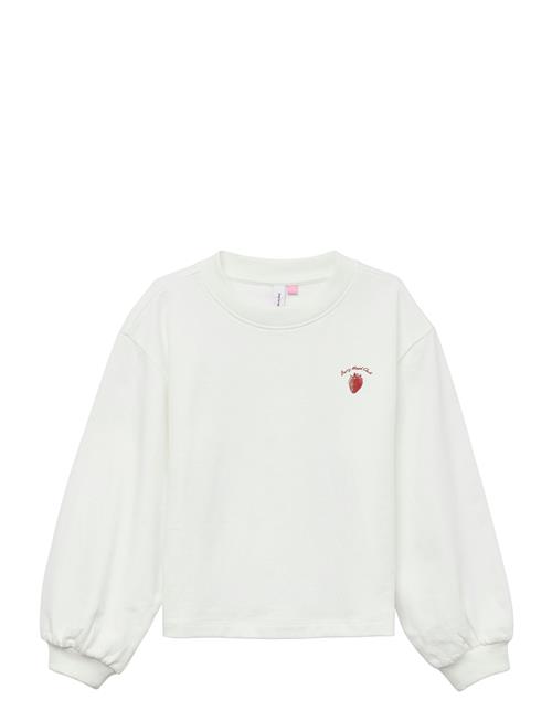 Vmbrenda Berry Ls Sweat Jrs Ga Girl Vero Moda Girl White