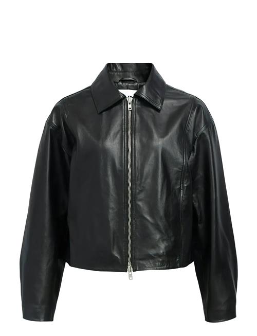 Objmira Re Leather Jacket E Au25 Object Black