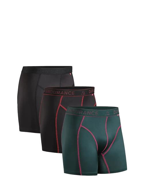 Men's Sports Trunks 3-Pack Danish Endurance Patterned