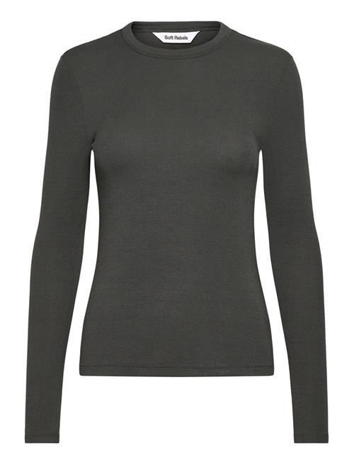 Srfenja O-Neck Top Soft Rebels Green