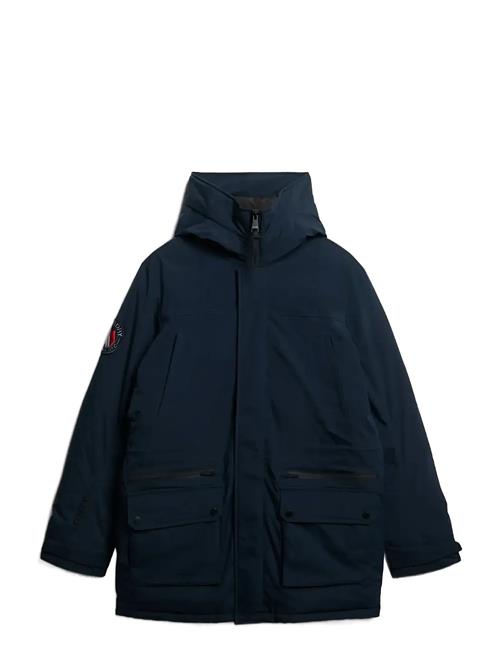 City Padded Parka Jacket Superdry Navy