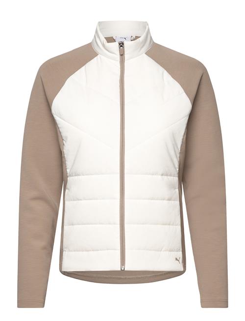 W Cloudspun Fleece Hybrid Jacket PUMA Golf Cream