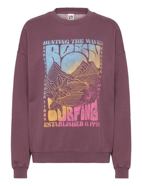 Lineup Over D Crew Roxy Burgundy