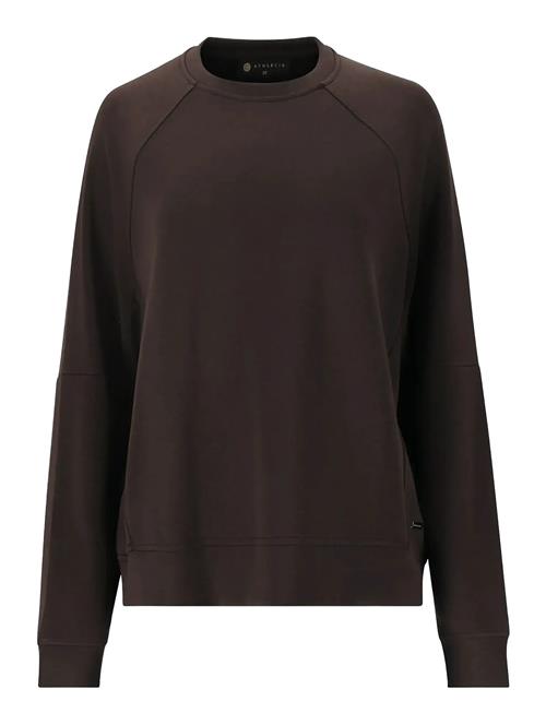 Jacey W Crew Neck Athlecia Brown