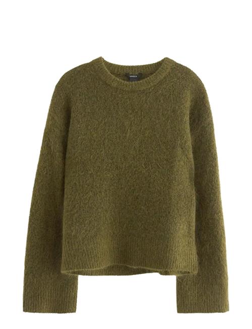 Sweater Edda Mohair Blend Lindex Khaki