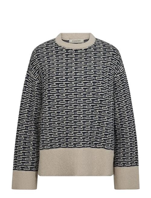 Pd-Talia Knit Pullover Pieszak Blue