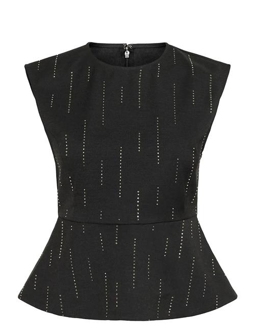 Gzadira Peplum Top Gestuz Grey