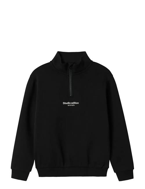 Nkmbrody Ls Nreg Sweat Zip Bru Noos Name It Black