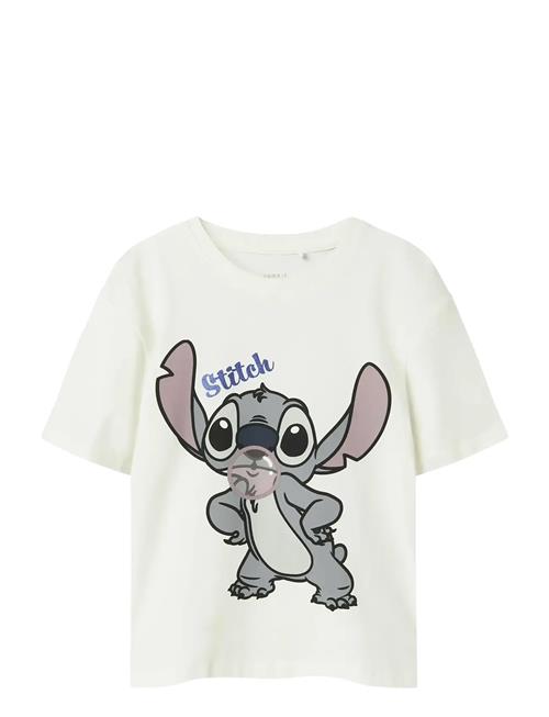 Nkfakun Stitch Ss Nreg Top Box Noos Wdi Name It White