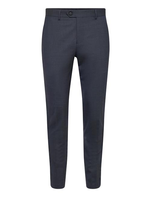 Slhslim-Theo Wool Blend Trs Flex Noos Selected Navy