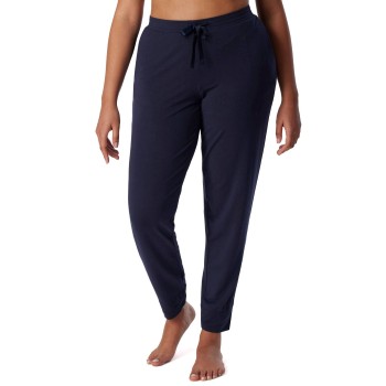 Schiesser Mix and Relax Long Cuffs Pants Blå bomuld X-Large Dame