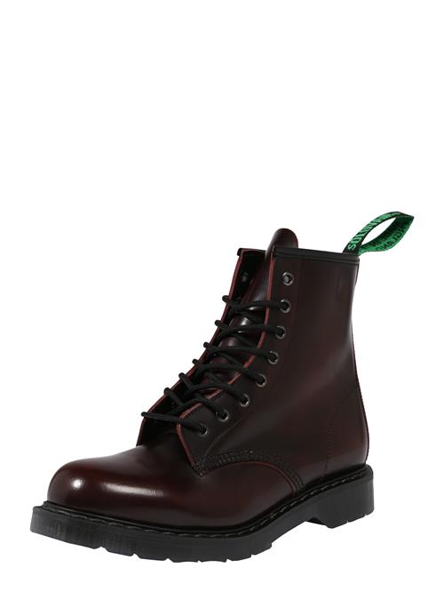 Solovair Snørestøvler '8 Eye Derby'  burgunder