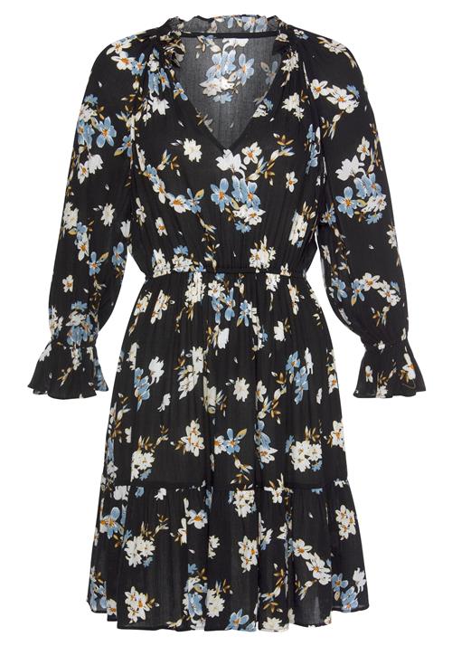 LASCANA Kjole  blandingsfarvet / sort