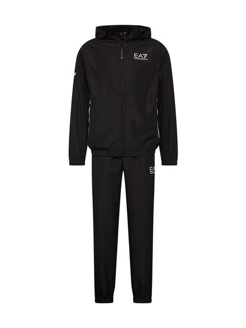 EA7 Emporio Armani Hjemmedragt  sort / hvid