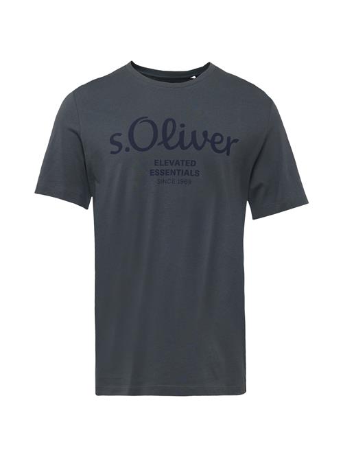 s.Oliver Bluser & t-shirts  antracit / sort