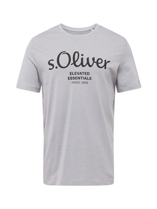 s.Oliver Bluser & t-shirts  grå / mørkegrå