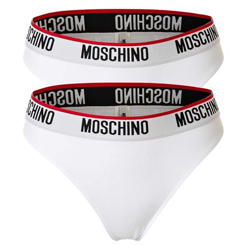 Se MOSCHINO Slip  blandingsfarvet / hvid ved About You