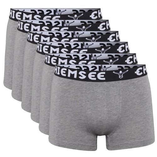CHIEMSEE Boksershorts  grå / sort / hvid