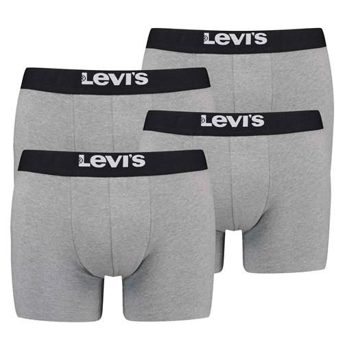 LEVI'S ® Boksershorts  grå / sort / hvid